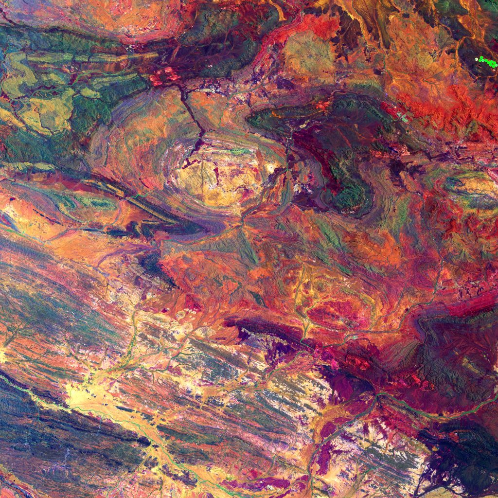 iron surface, Hamersley Province, Australia from the USGS on unsplash